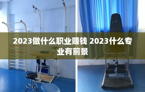 2023做什么职业赚钱 2023什么专业有前景