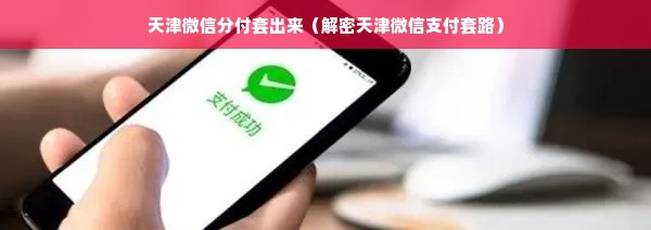 天津微信分付套出来（解密天津微信支付套路）