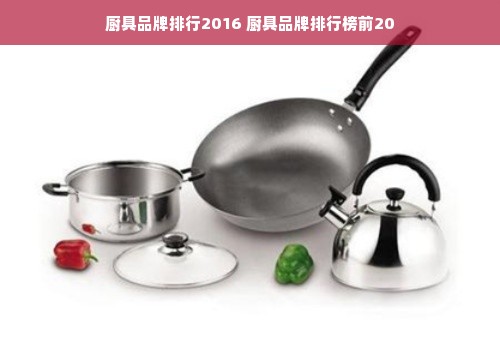 厨具品牌排行2016 厨具品牌排行榜前20