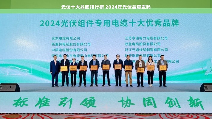 光伏十大品牌排行榜 2024年光伏会爆发吗