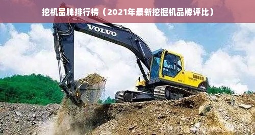 挖机品牌排行榜（2021年最新挖掘机品牌评比）