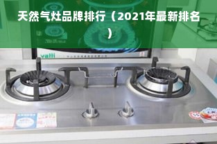 天然气灶品牌排行（2021年最新排名）