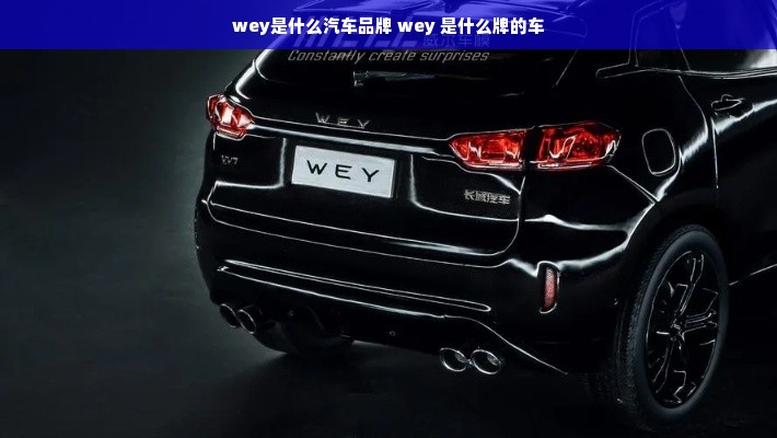 wey是什么汽车品牌 wey 是什么牌的车