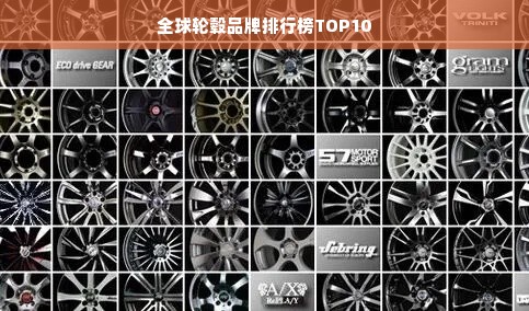 全球轮毂品牌排行榜TOP10