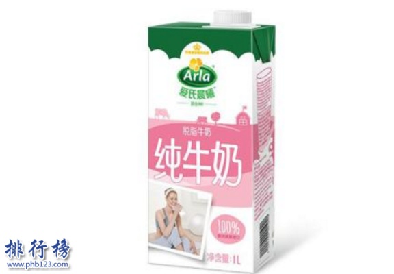 全球十大奶类品牌排行榜，你喝过几个？