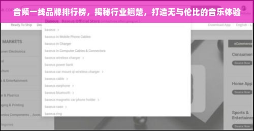 音频一线品牌排行榜，揭秘行业翘楚，打造无与伦比的音乐体验