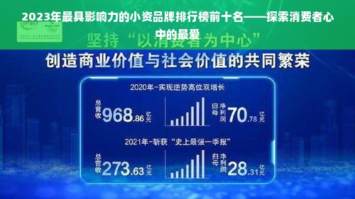 2023年最具影响力的小资品牌排行榜前十名——探索消费者心中的最爱