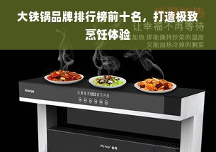 大铁锅品牌排行榜前十名，打造极致烹饪体验