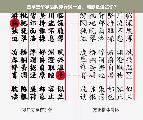 古筝三个字品牌排行榜一览，哪款更适合你？