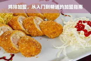 鸡排加盟，从入门到精通的加盟指南