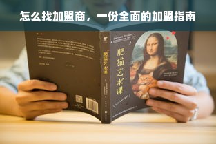 怎么找加盟商，一份全面的加盟指南