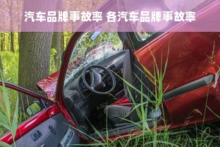 汽车品牌事故率 各汽车品牌事故率