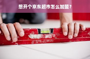 想开个京东超市怎么加盟？