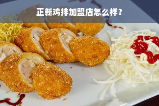 正新鸡排加盟店怎么样？