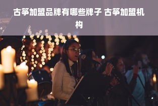 古筝加盟品牌有哪些牌子 古筝加盟机构