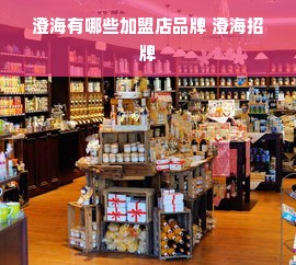 澄海有哪些加盟店品牌 澄海招牌