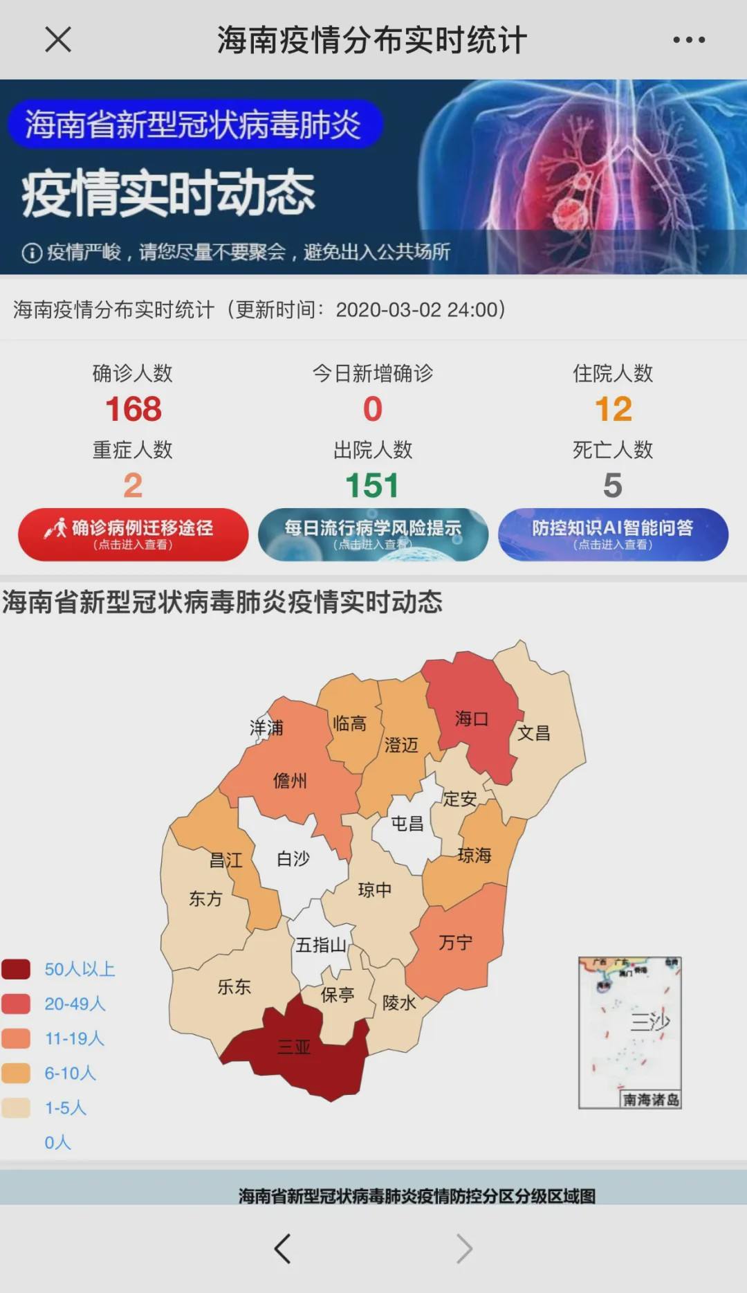 陵水有没有新冠病毒 陵水县新冠状病毒感染有多少人