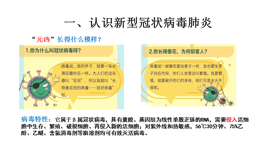 新冠肺炎病毒防护健康教育 预防新冠肺炎病毒的安全教育