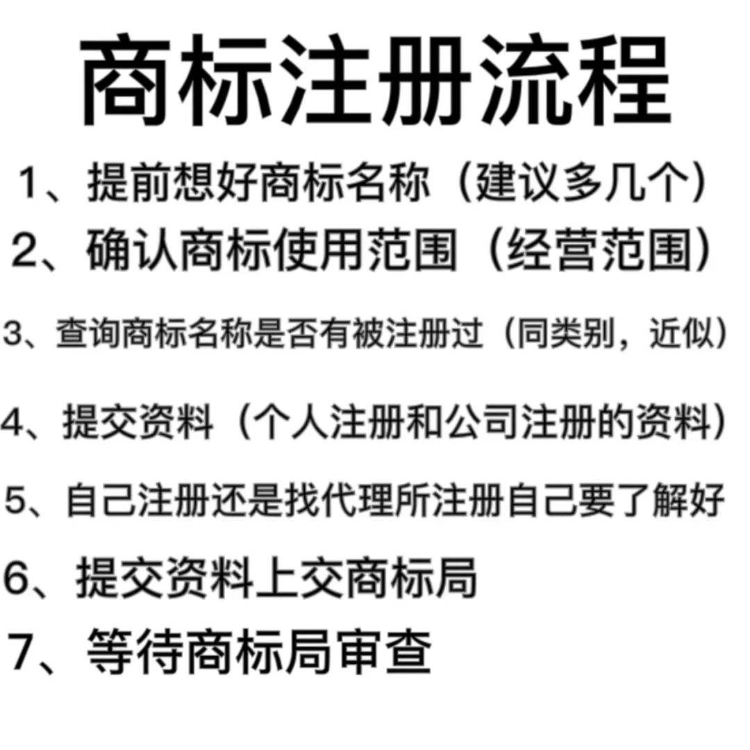 个人注册商标流程及费用 个人注册商标流程及费用多少