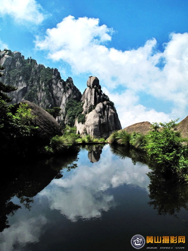 黄山风景区主要景点 黄山风景区主要景点分布图