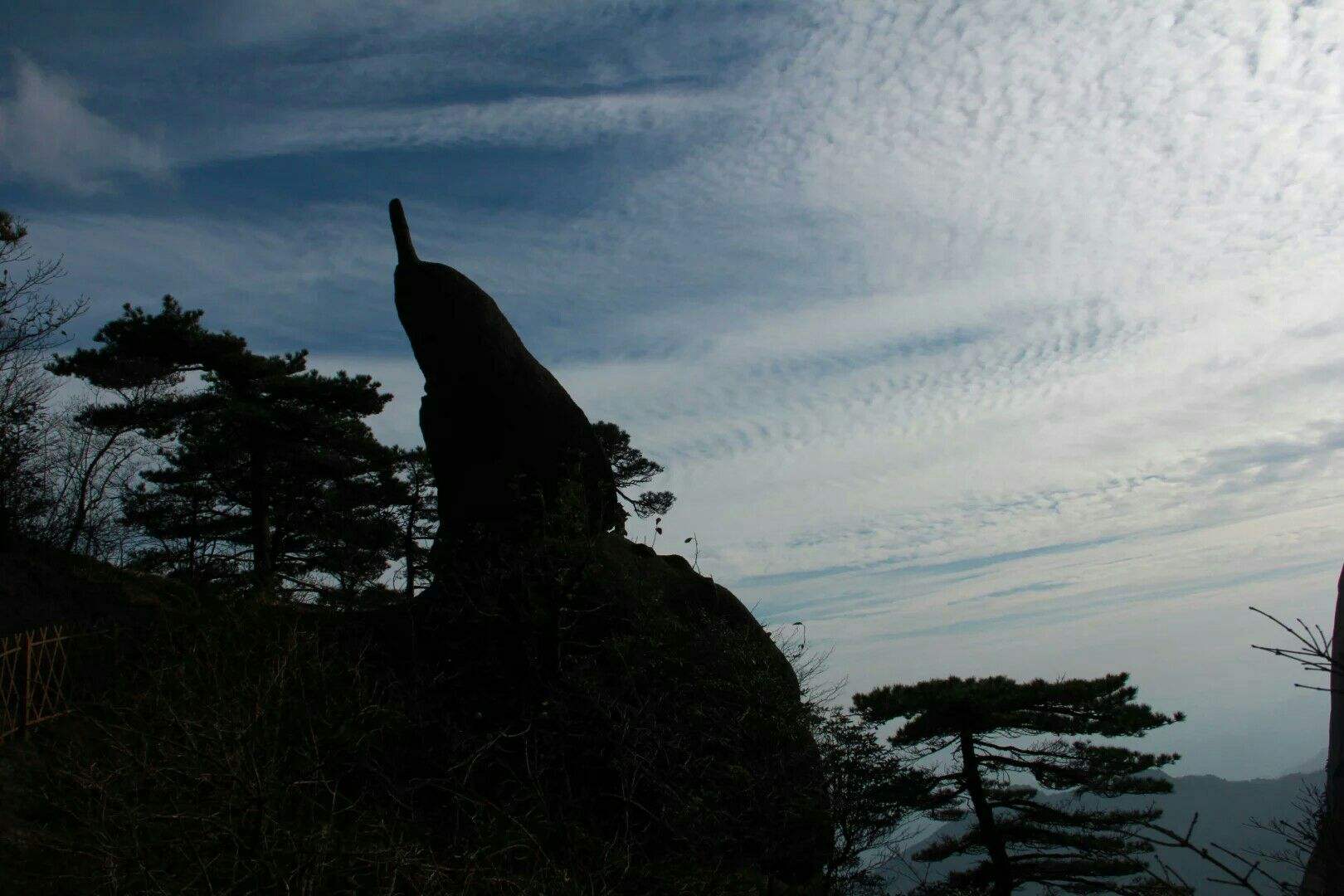 黄山海豚石作文 黄山奇石海豚石的描写