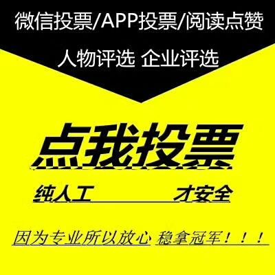 河北微信人工投票多少钱 微信人工投票10元10000票