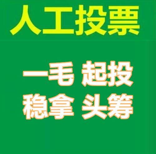 泸州微信人工投票 微信投票人工平台有哪些