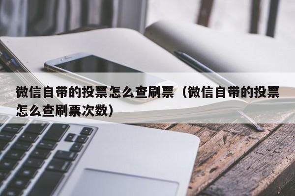 微信自带的投票怎么查刷票（微信自带的投票怎么查刷票次数）