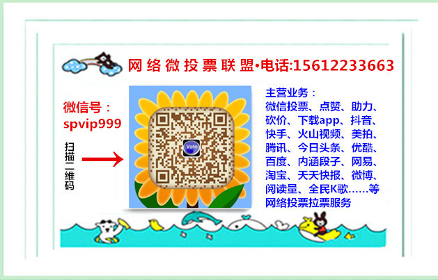 专业微信人工投票人工刷票 微信专业人工投票多少钱一票