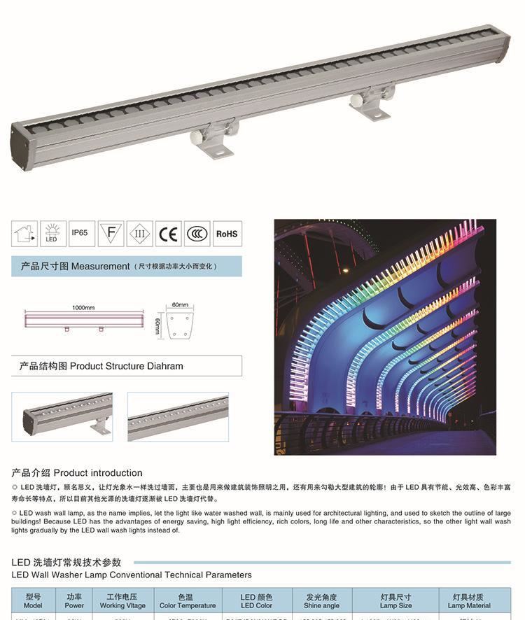 南宁led洗墙灯厂家价格 南宁led洗墙灯厂家价格表