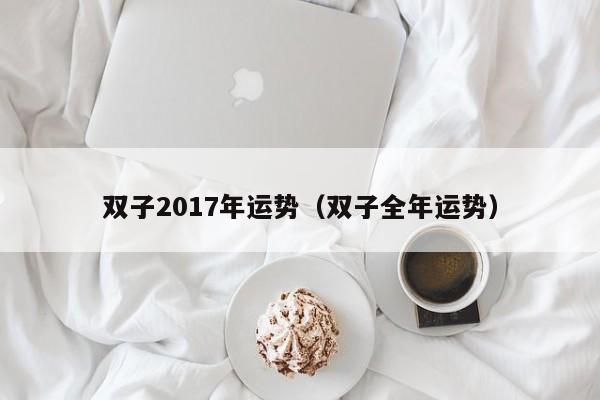 双子2017年运势（双子全年运势）