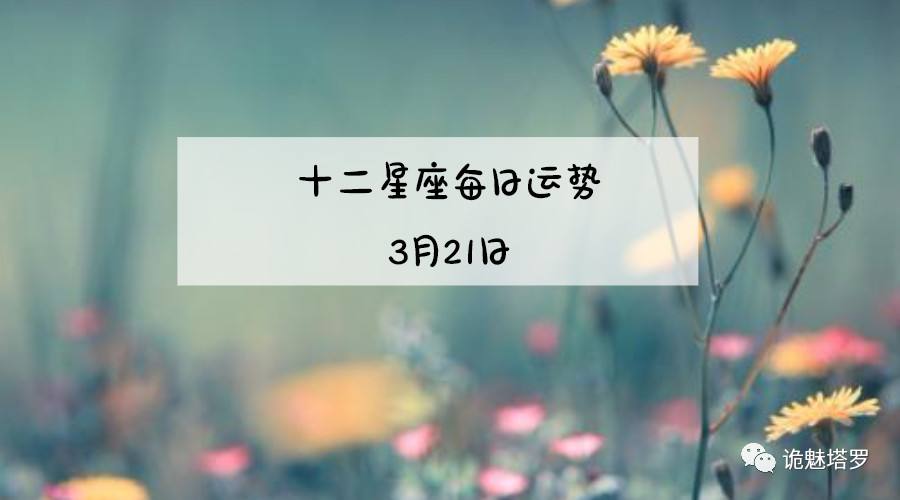 3月星座运势(12星座3月运势)