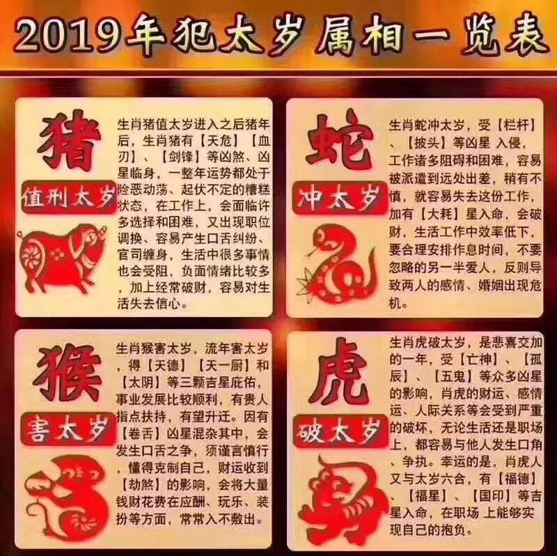 12生肖2019年运势详解(2019年12生肖非常运势网)