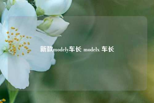 新款modely车长 modelx 车长